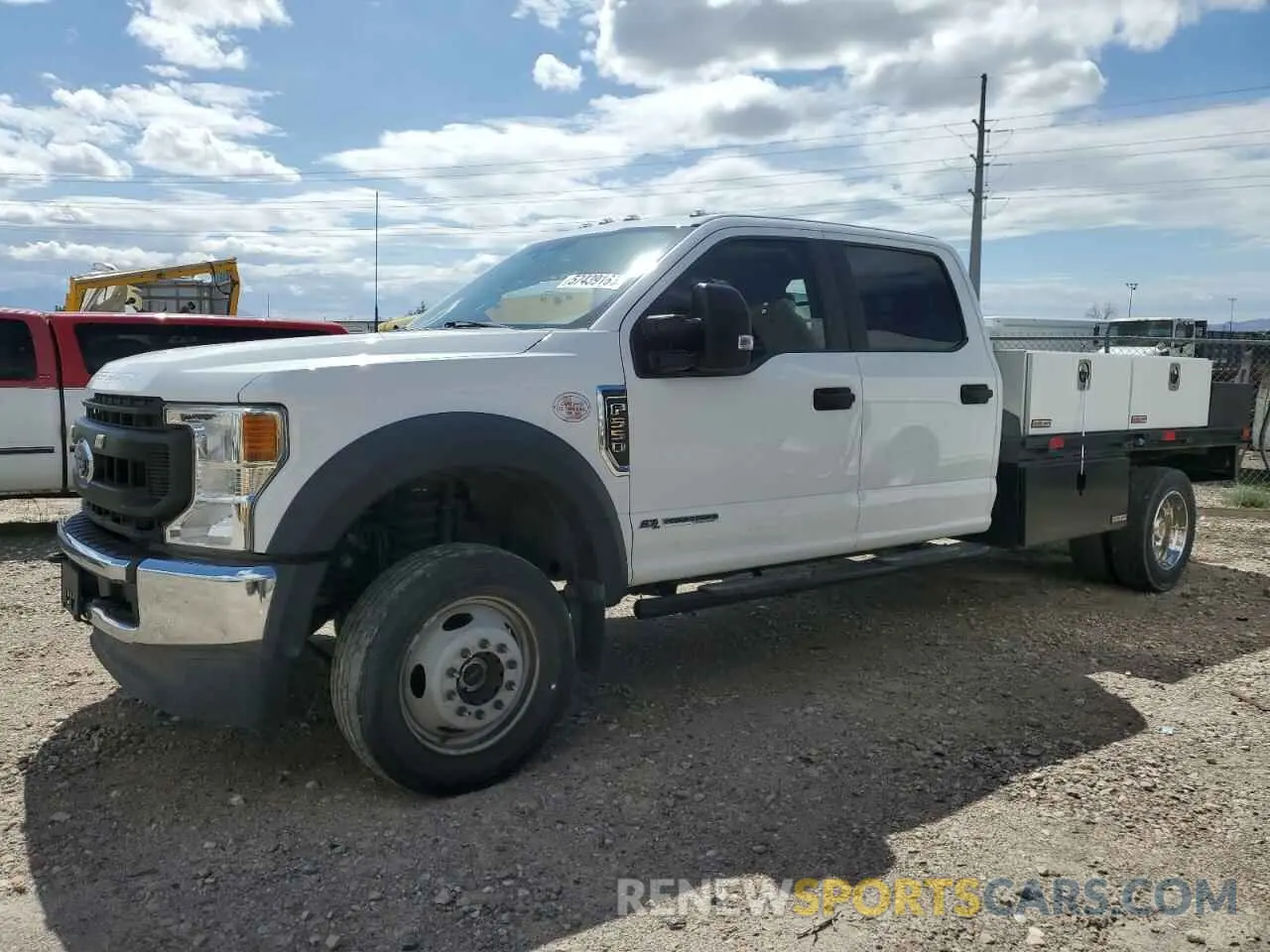1 Photograph of a damaged car 1FD0W5HT8NEE92356 FORD F550 2022