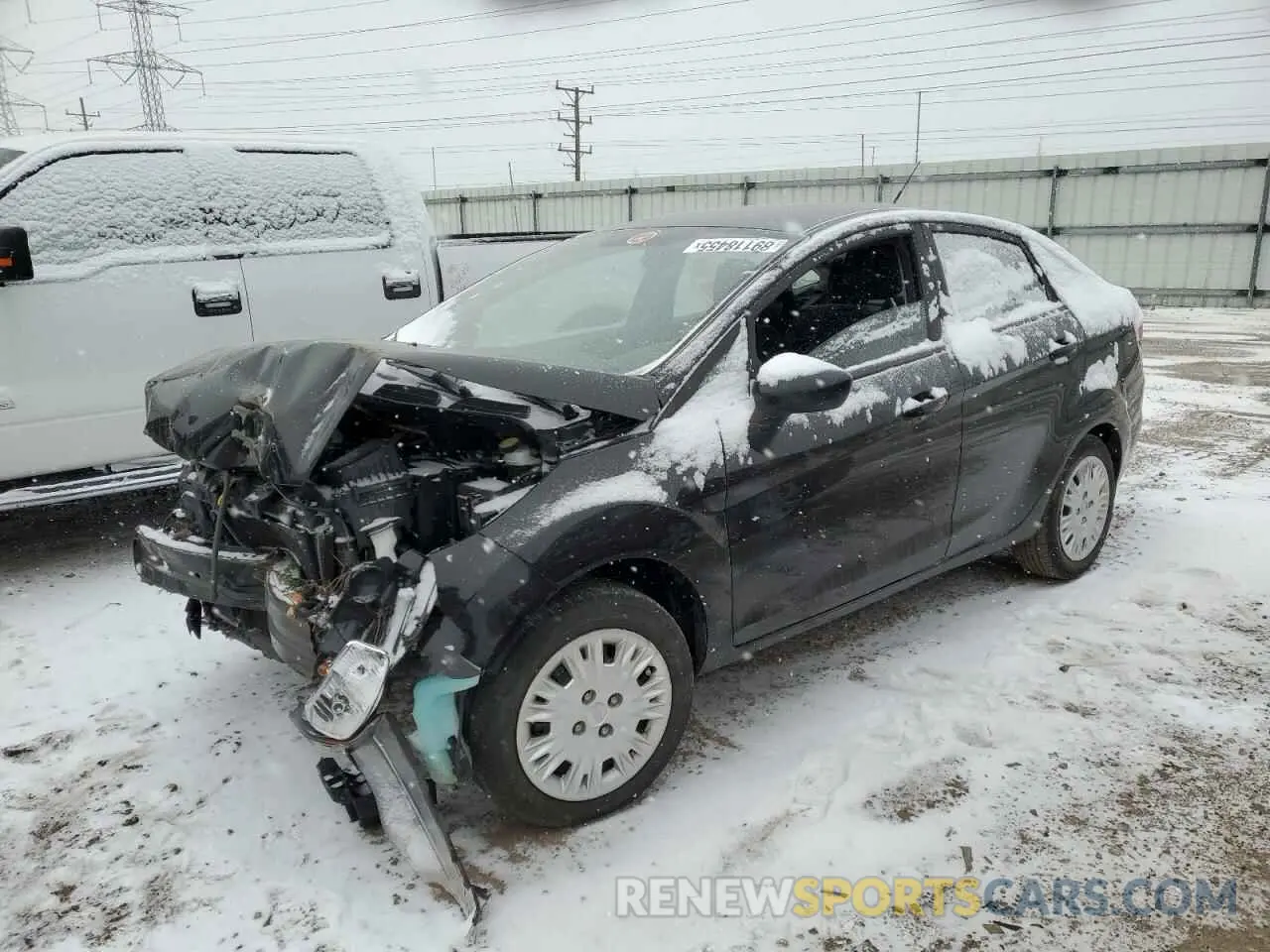 1 Photograph of a damaged car 3FADP4AJ0KM161482 FORD FIESTA 2019