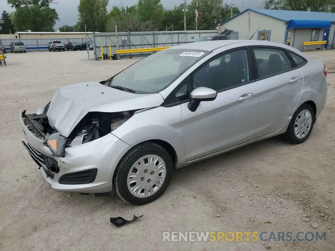 1 Photograph of a damaged car 3FADP4AJ4KM154860 FORD FIESTA 2019