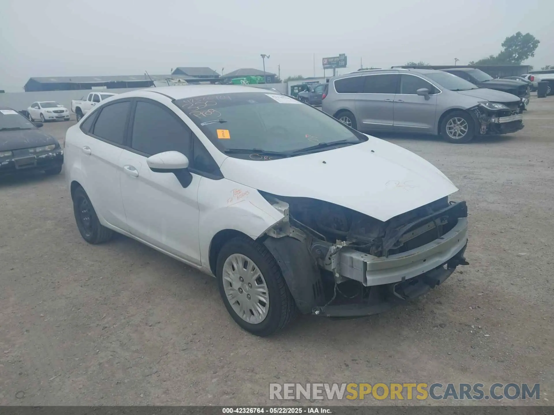 1 Photograph of a damaged car 3FADP4AJ5KM112102 FORD FIESTA 2019