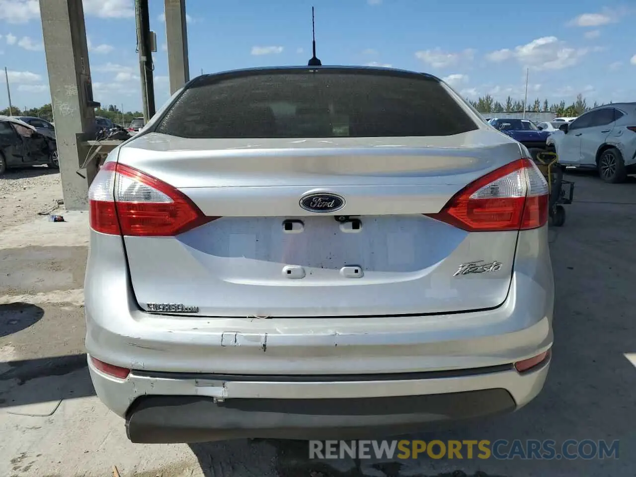 6 Photograph of a damaged car 3FADP4AJ6KM151474 FORD FIESTA 2019