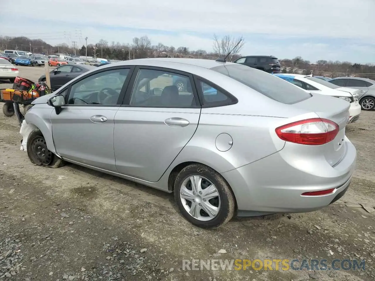 2 Photograph of a damaged car 3FADP4AJXKM122642 FORD FIESTA 2019