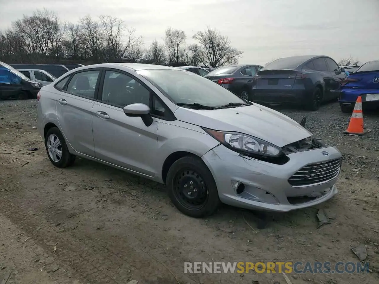 4 Photograph of a damaged car 3FADP4AJXKM122642 FORD FIESTA 2019