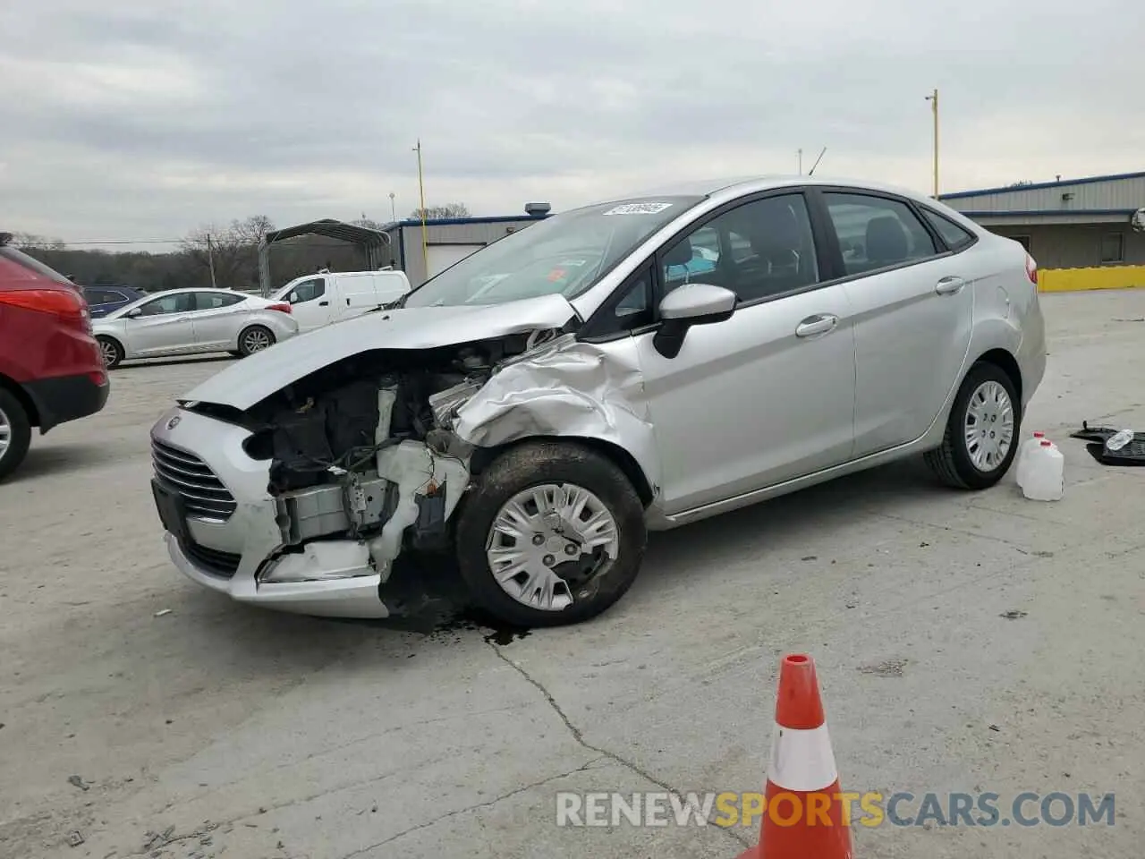 1 Photograph of a damaged car 3FADP4AJXKM144463 FORD FIESTA 2019