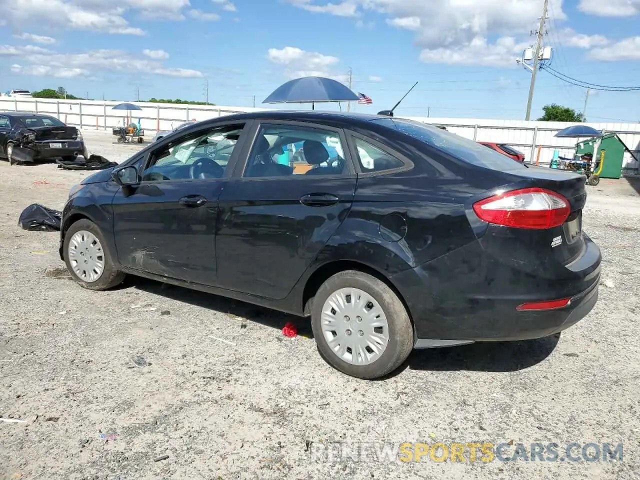 2 Photograph of a damaged car 3FADP4AJXKM160291 FORD FIESTA 2019