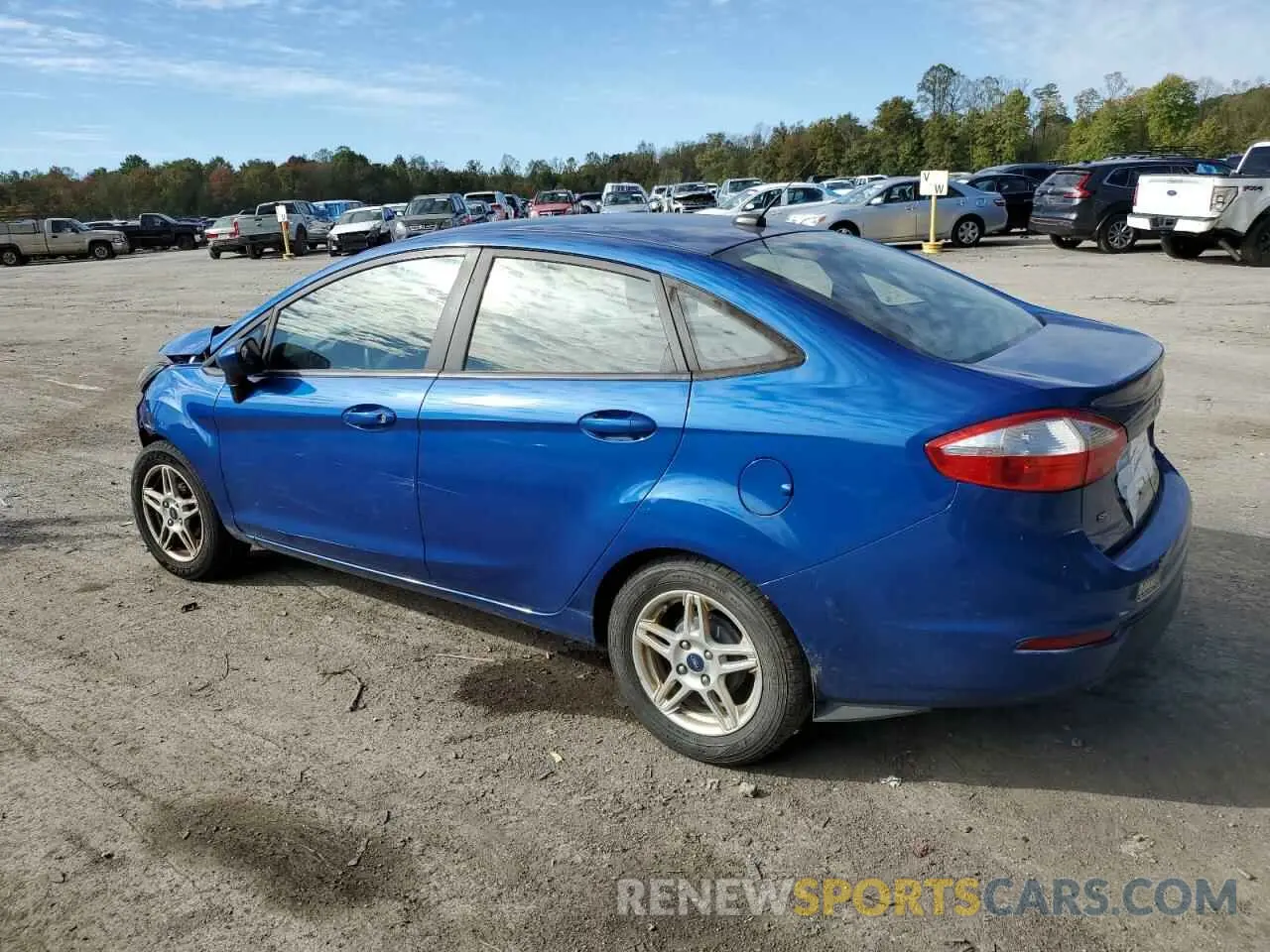 2 Photograph of a damaged car 3FADP4BJ0KM116623 FORD FIESTA 2019