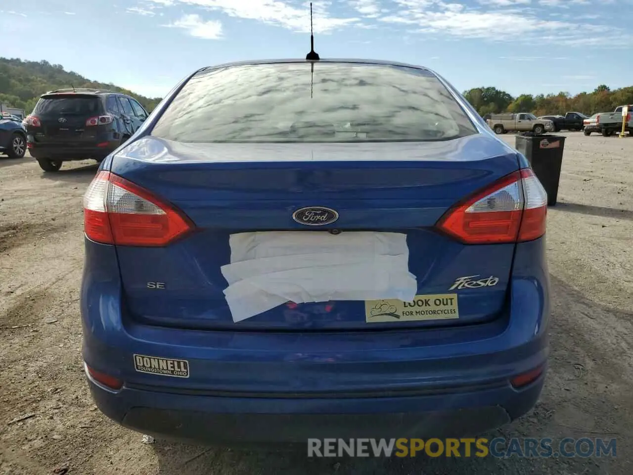 6 Photograph of a damaged car 3FADP4BJ0KM116623 FORD FIESTA 2019
