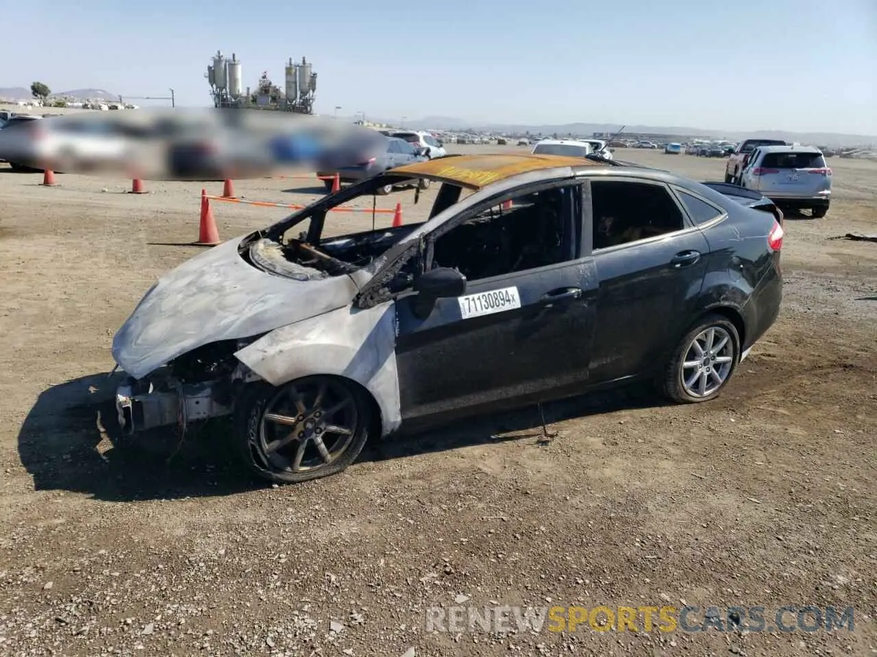 1 Photograph of a damaged car 3FADP4BJ0KM150593 FORD FIESTA 2019