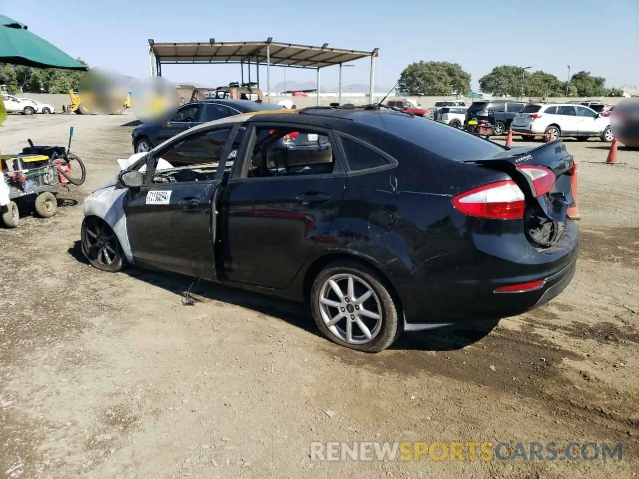 2 Photograph of a damaged car 3FADP4BJ0KM150593 FORD FIESTA 2019