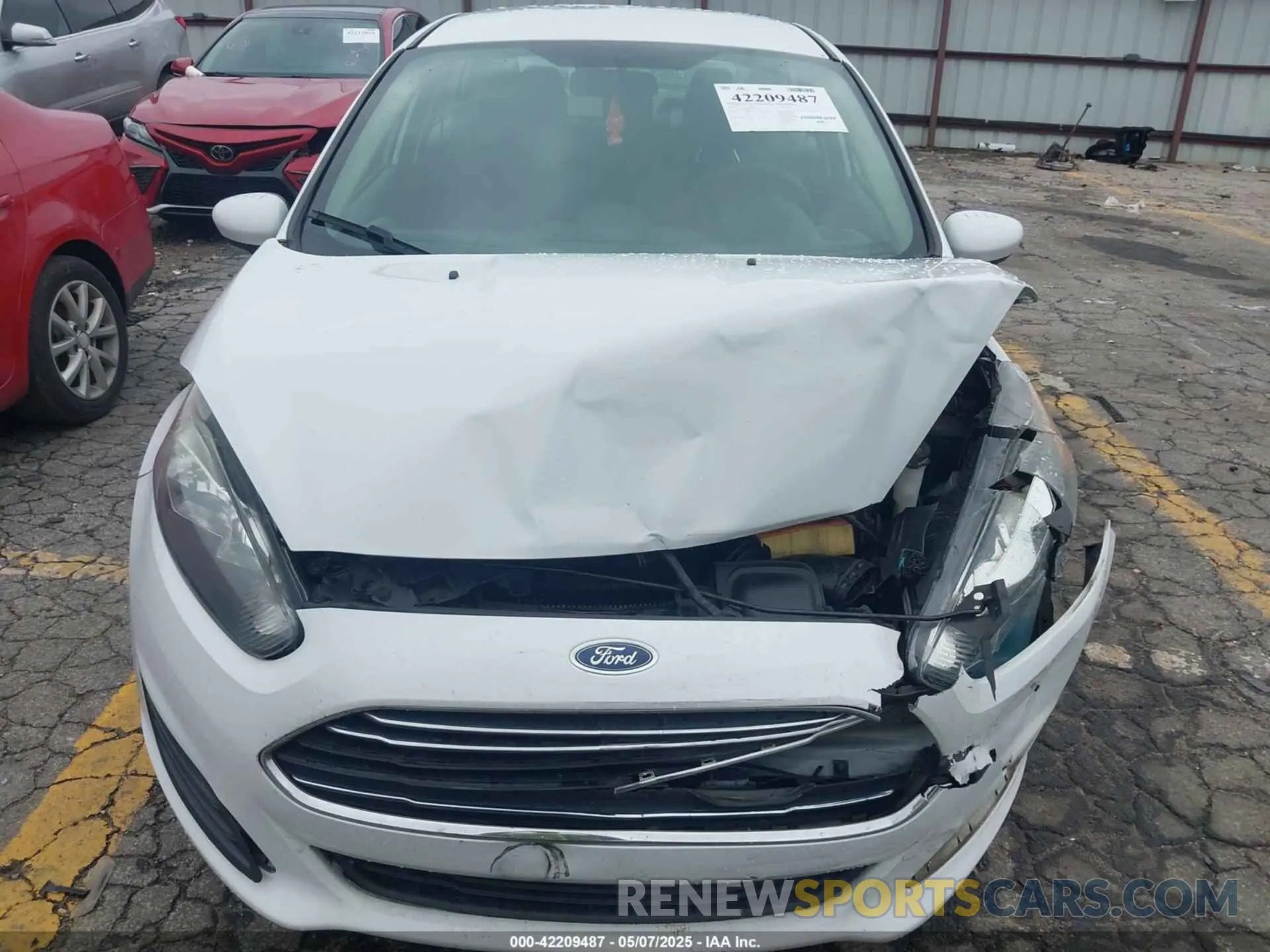 6 Photograph of a damaged car 3FADP4BJ0KM154255 FORD FIESTA 2019