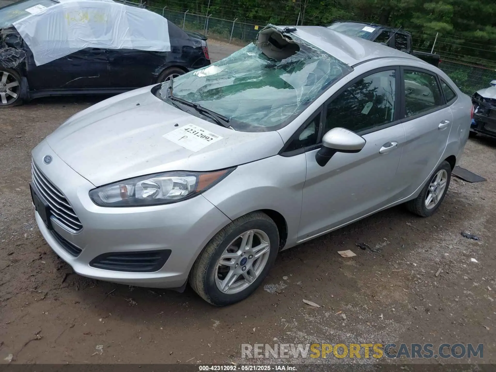 2 Photograph of a damaged car 3FADP4BJ1KM104464 FORD FIESTA 2019