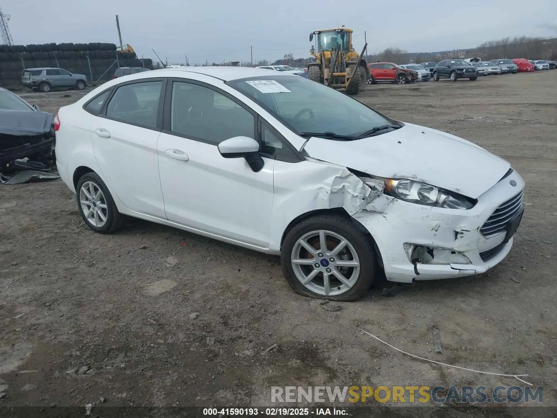 1 Photograph of a damaged car 3FADP4BJ1KM133091 FORD FIESTA 2019