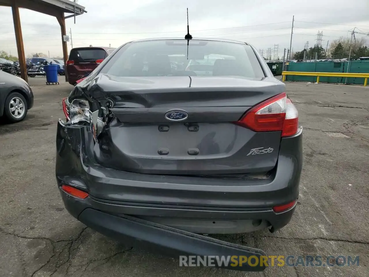 6 Photograph of a damaged car 3FADP4BJ1KM137979 FORD FIESTA 2019