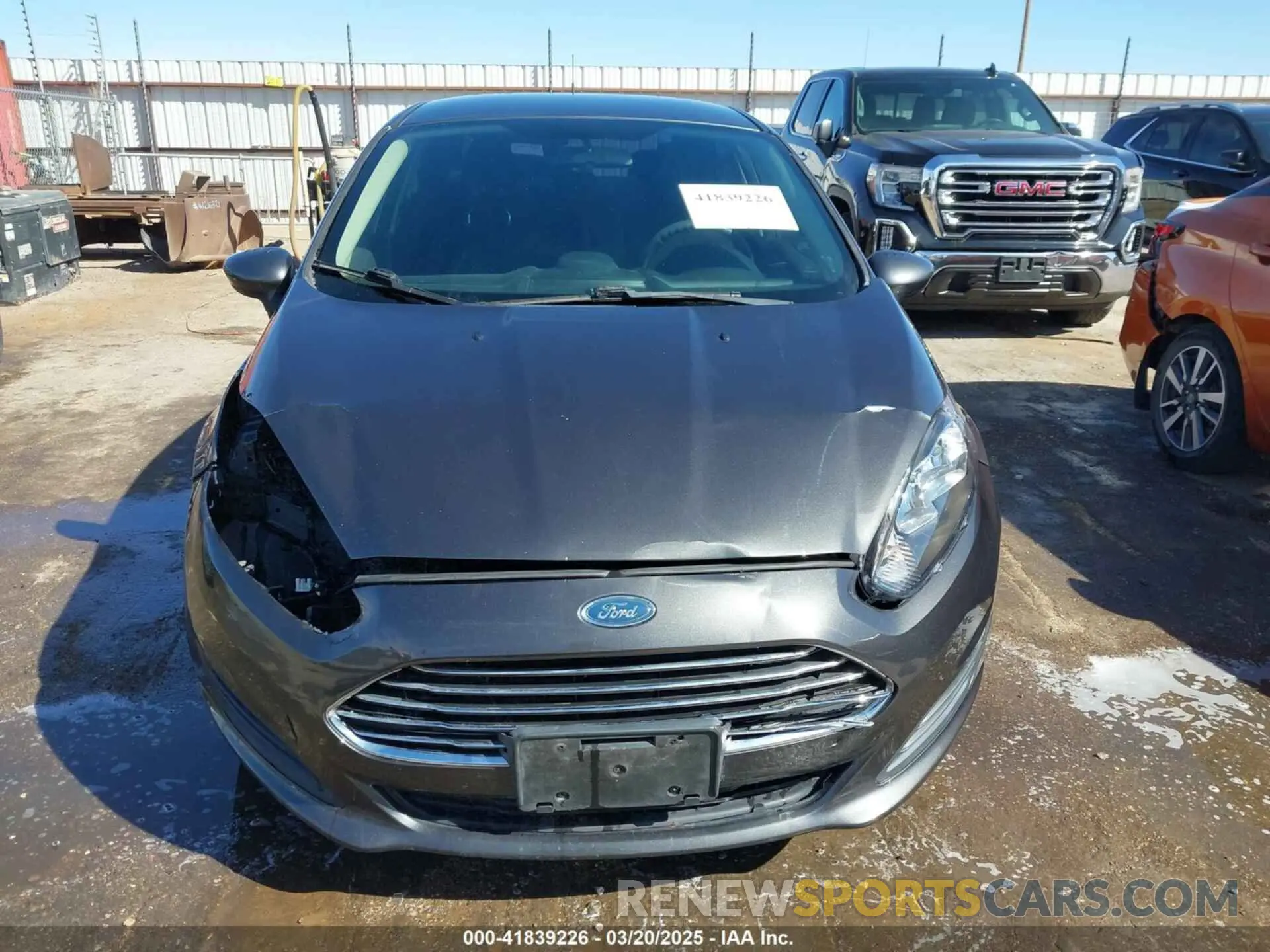 13 Photograph of a damaged car 3FADP4BJ2KM122701 FORD FIESTA 2019