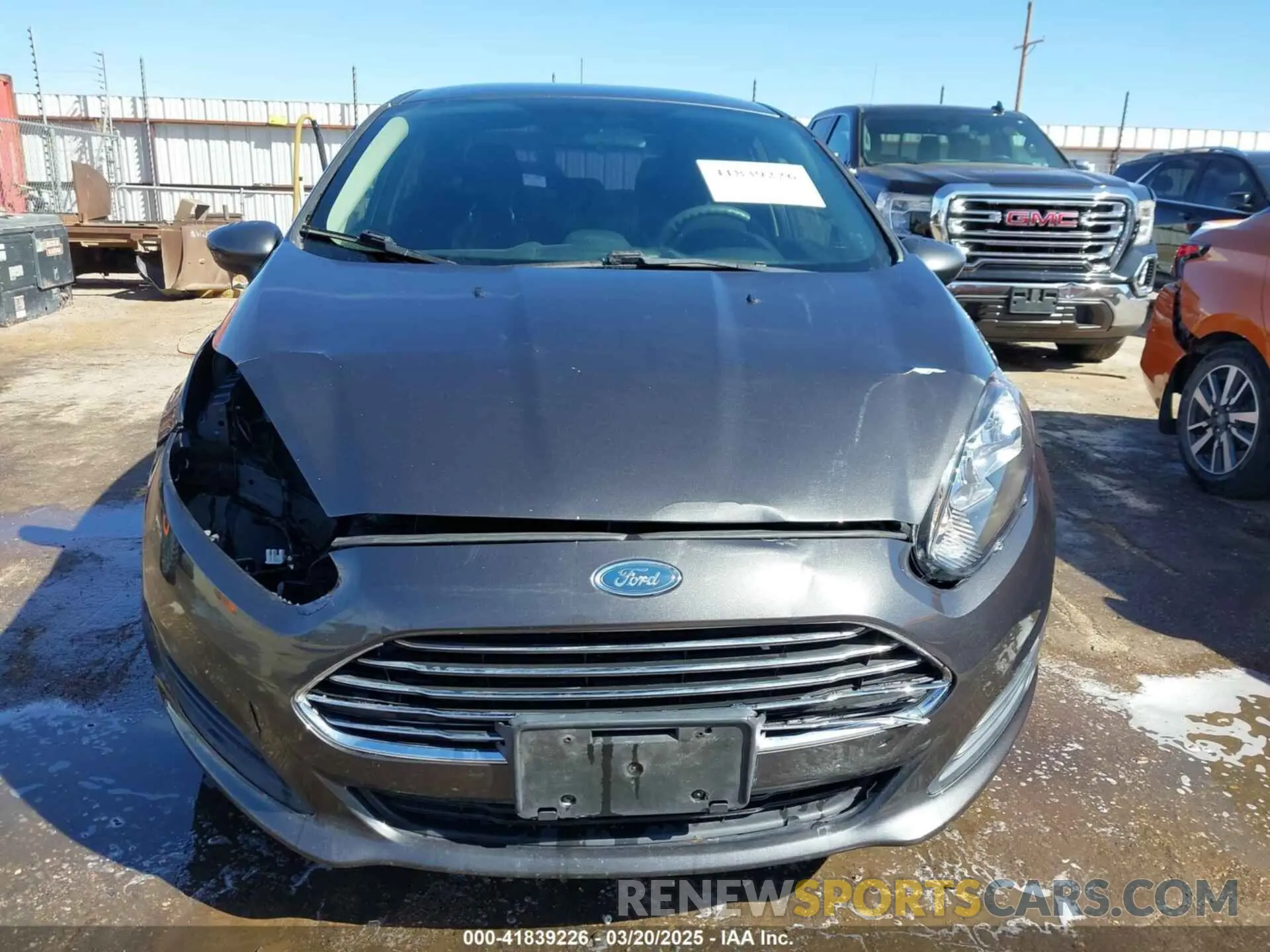 6 Photograph of a damaged car 3FADP4BJ2KM122701 FORD FIESTA 2019