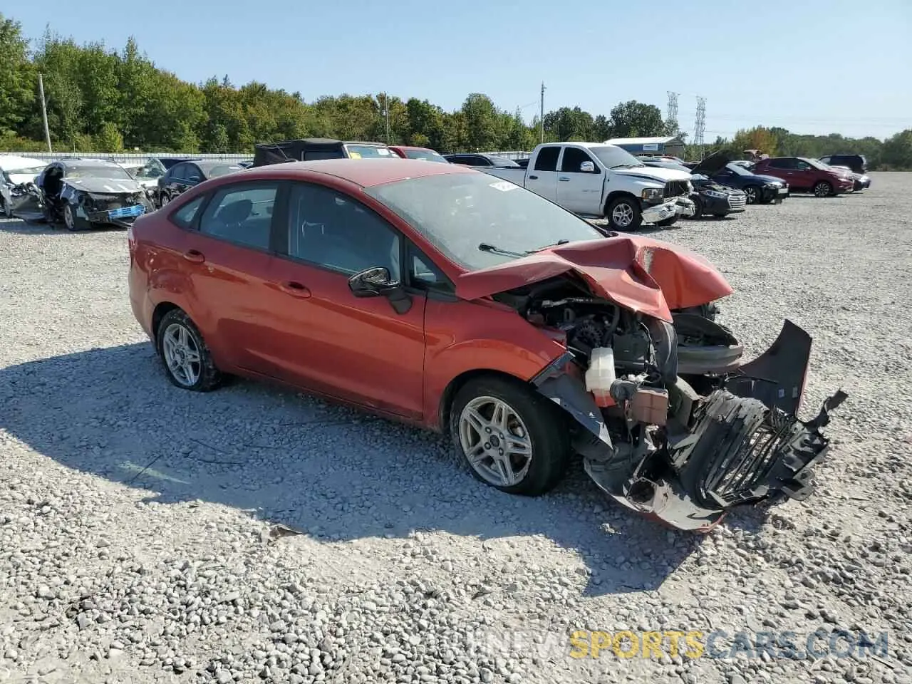 4 Photograph of a damaged car 3FADP4BJ2KM152393 FORD FIESTA 2019
