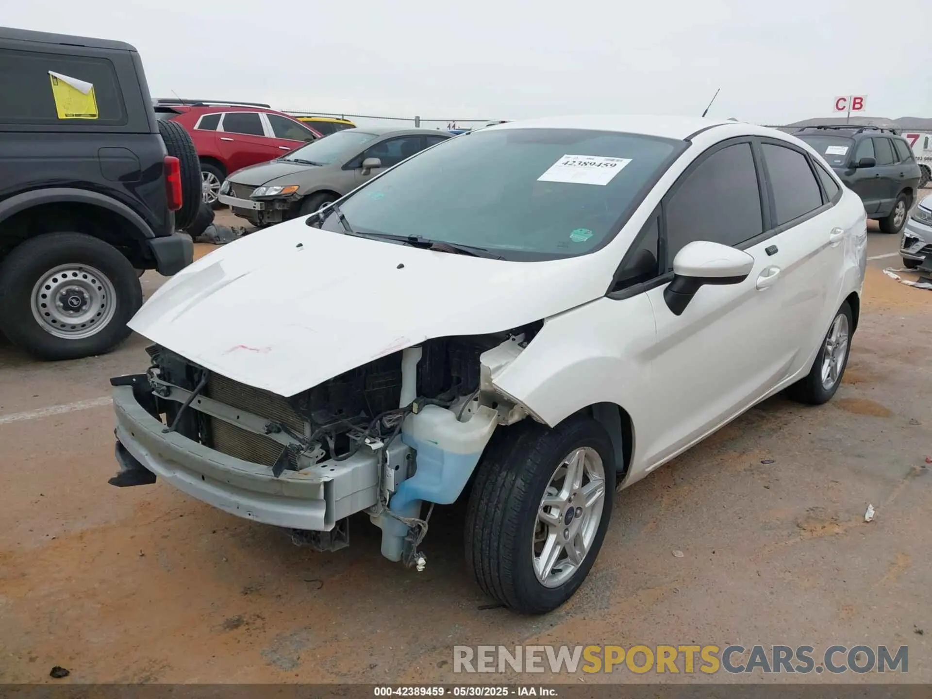 2 Photograph of a damaged car 3FADP4BJ2KM158288 FORD FIESTA 2019