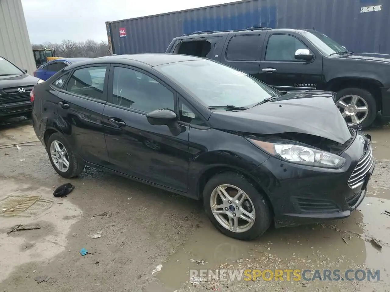 4 Photograph of a damaged car 3FADP4BJ2KM162082 FORD FIESTA 2019