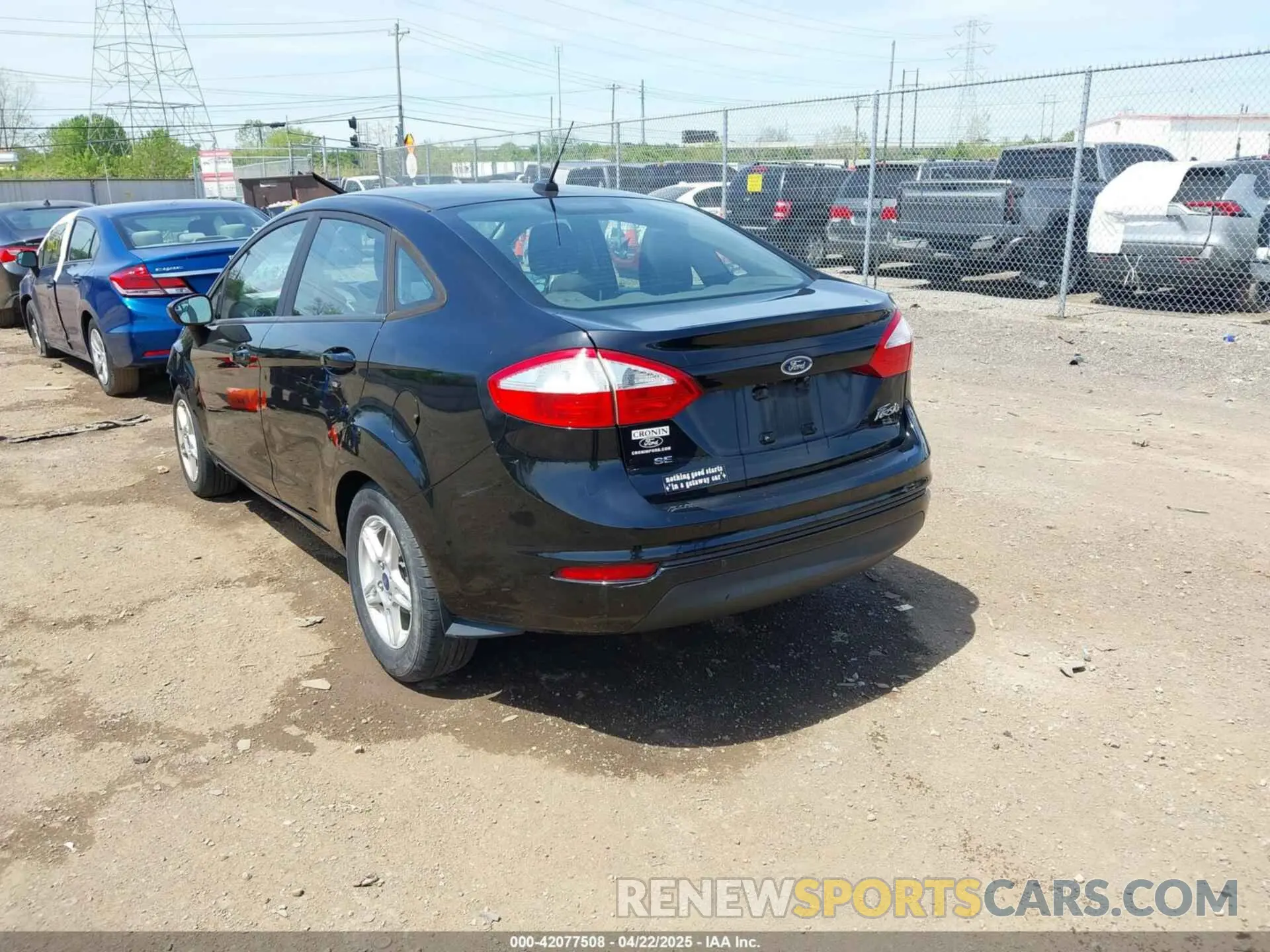 3 Photograph of a damaged car 3FADP4BJ2KM165435 FORD FIESTA 2019