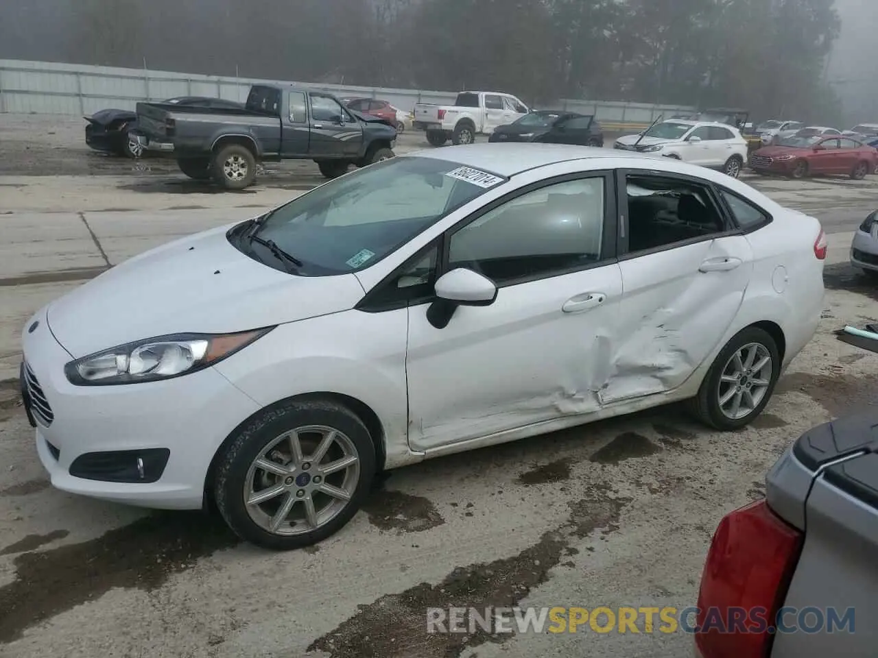 1 Photograph of a damaged car 3FADP4BJ3KM106281 FORD FIESTA 2019