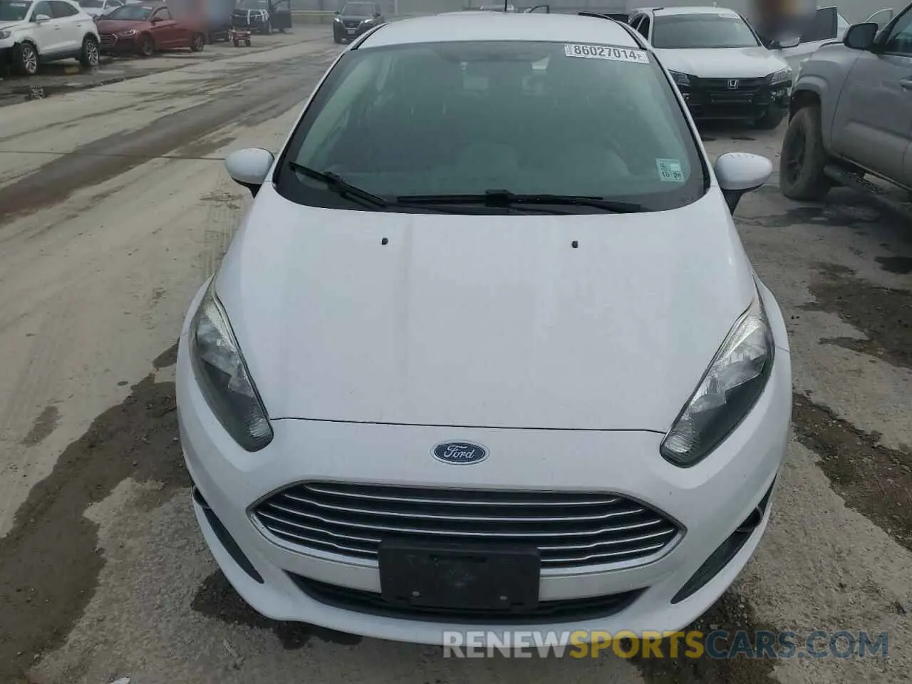 5 Photograph of a damaged car 3FADP4BJ3KM106281 FORD FIESTA 2019