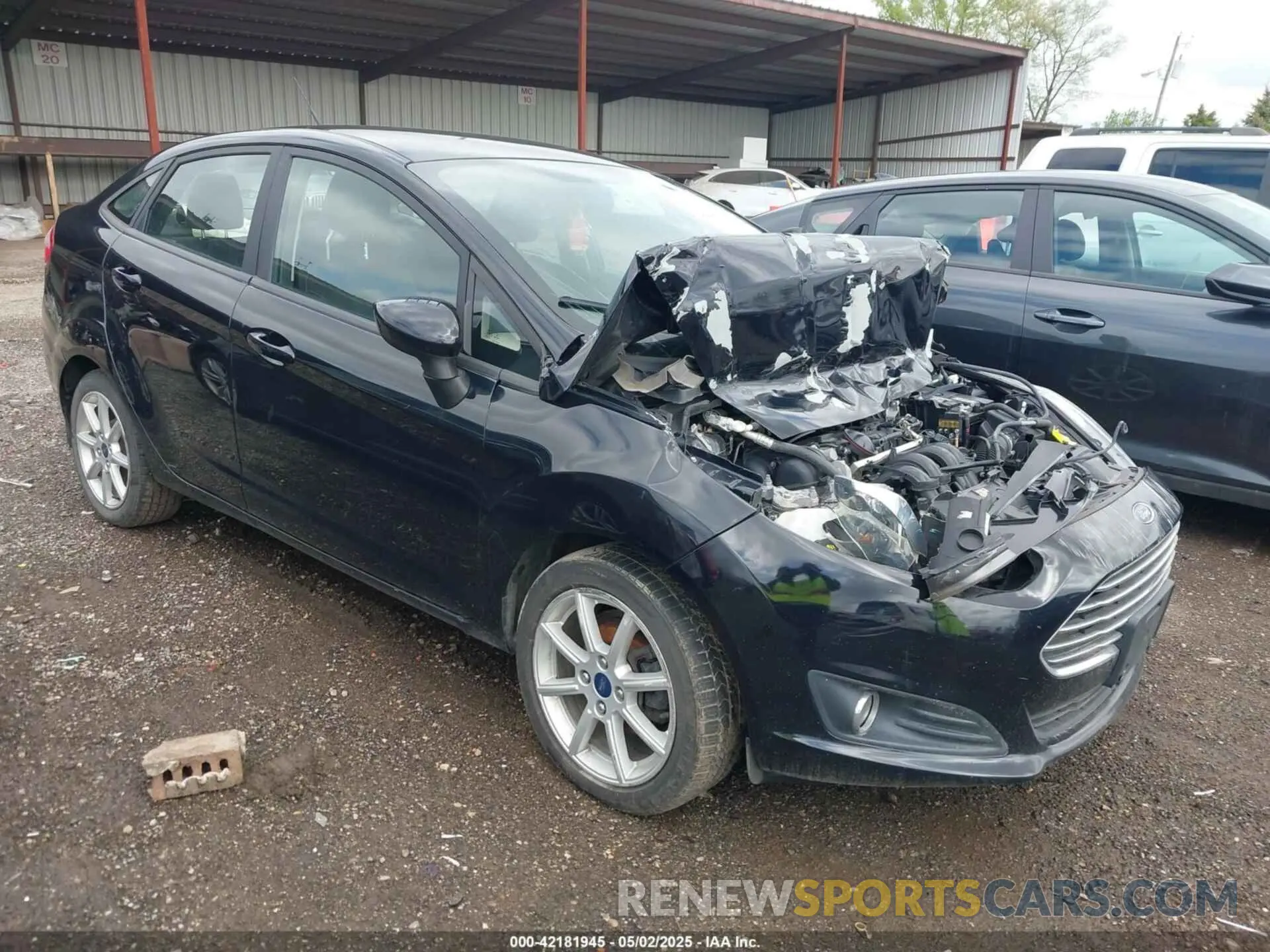 1 Photograph of a damaged car 3FADP4BJ3KM137563 FORD FIESTA 2019