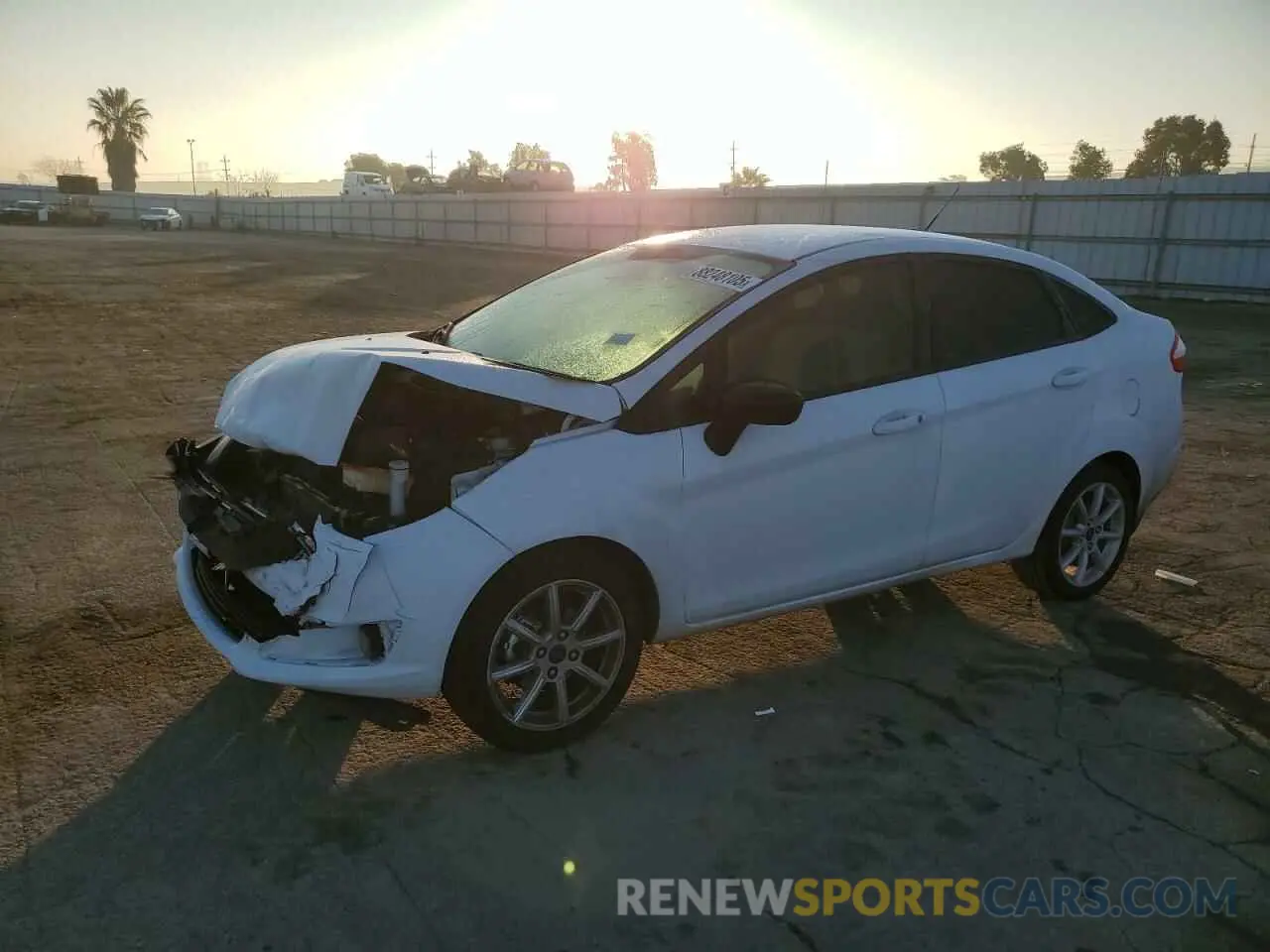 1 Photograph of a damaged car 3FADP4BJ3KM148157 FORD FIESTA 2019
