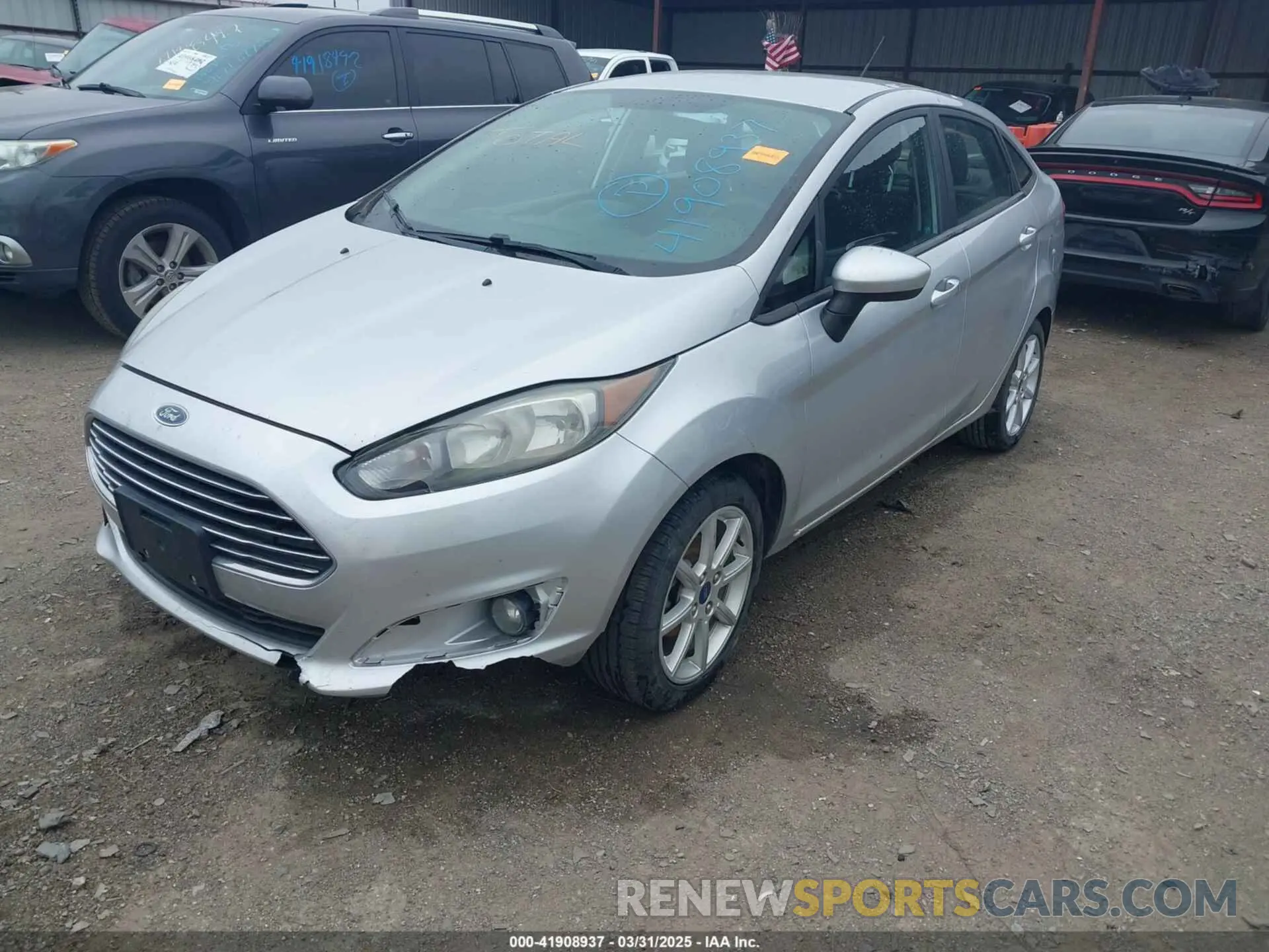 2 Photograph of a damaged car 3FADP4BJ4KM105799 FORD FIESTA 2019