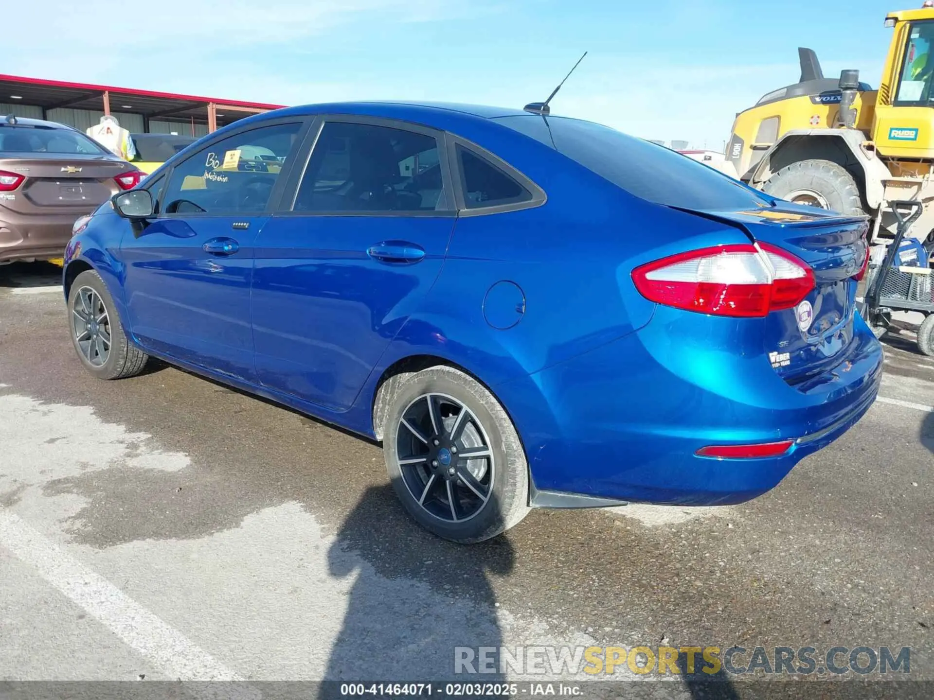 3 Photograph of a damaged car 3FADP4BJ4KM110484 FORD FIESTA 2019
