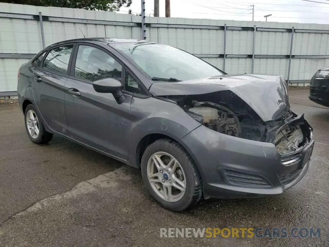 4 Photograph of a damaged car 3FADP4BJ4KM126684 FORD FIESTA 2019