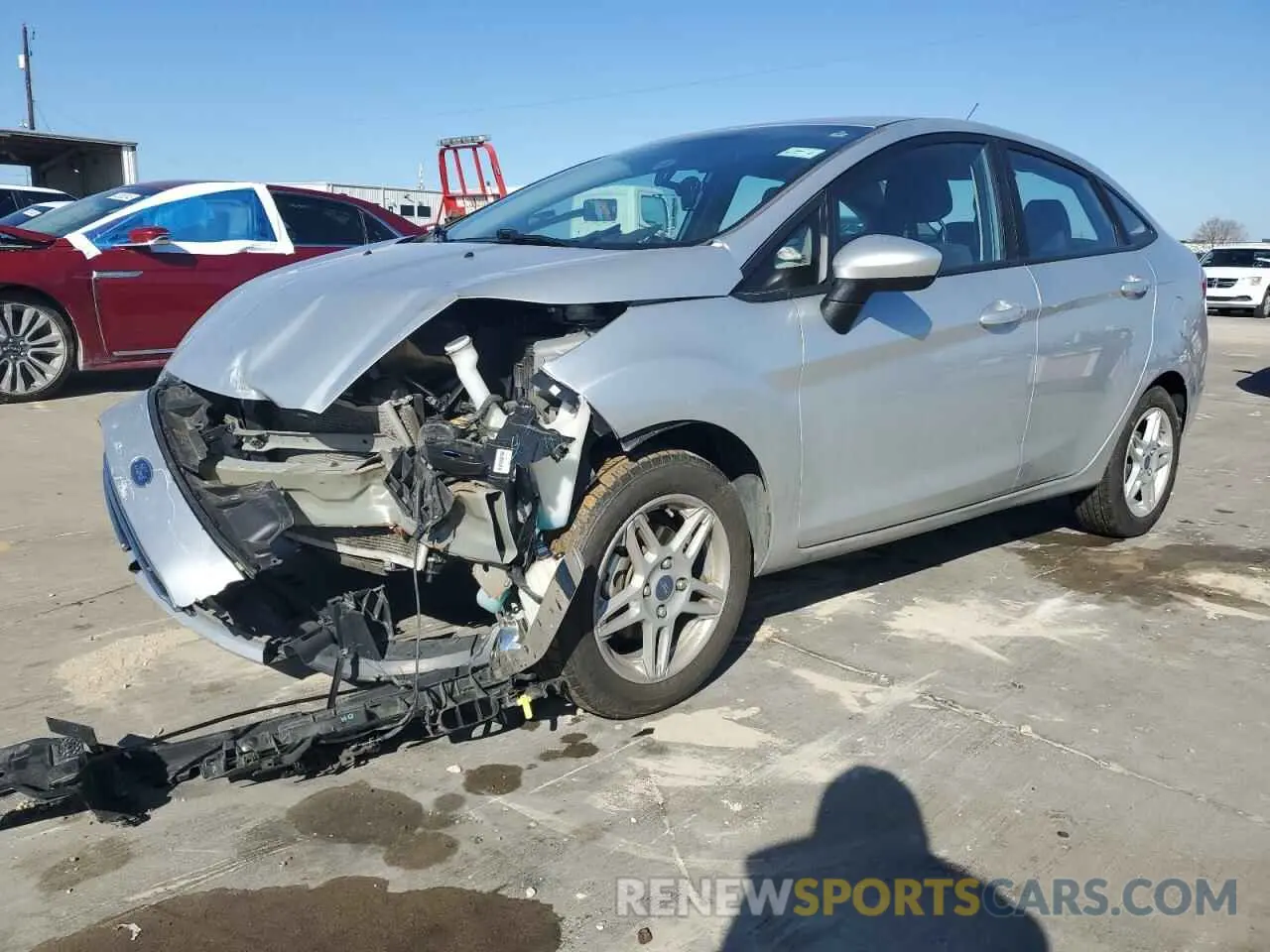 1 Photograph of a damaged car 3FADP4BJ4KM159684 FORD FIESTA 2019