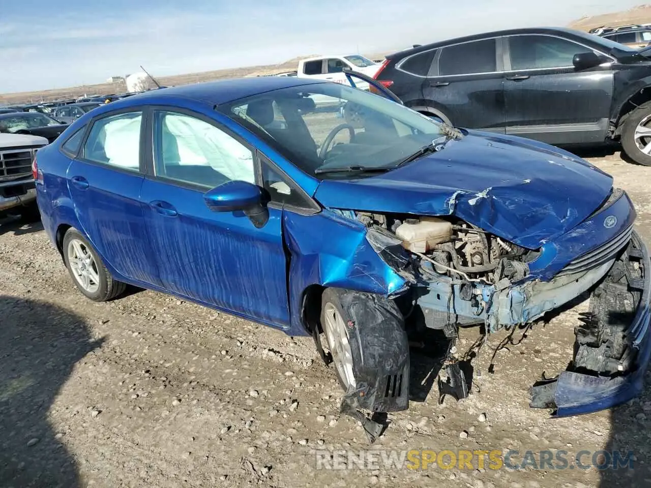 4 Photograph of a damaged car 3FADP4BJ5KM114852 FORD FIESTA 2019