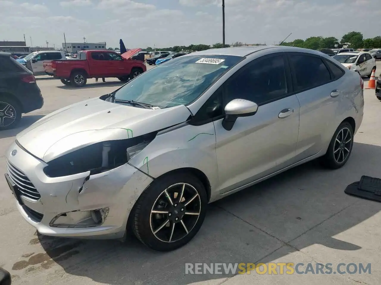 1 Photograph of a damaged car 3FADP4BJ5KM118481 FORD FIESTA 2019