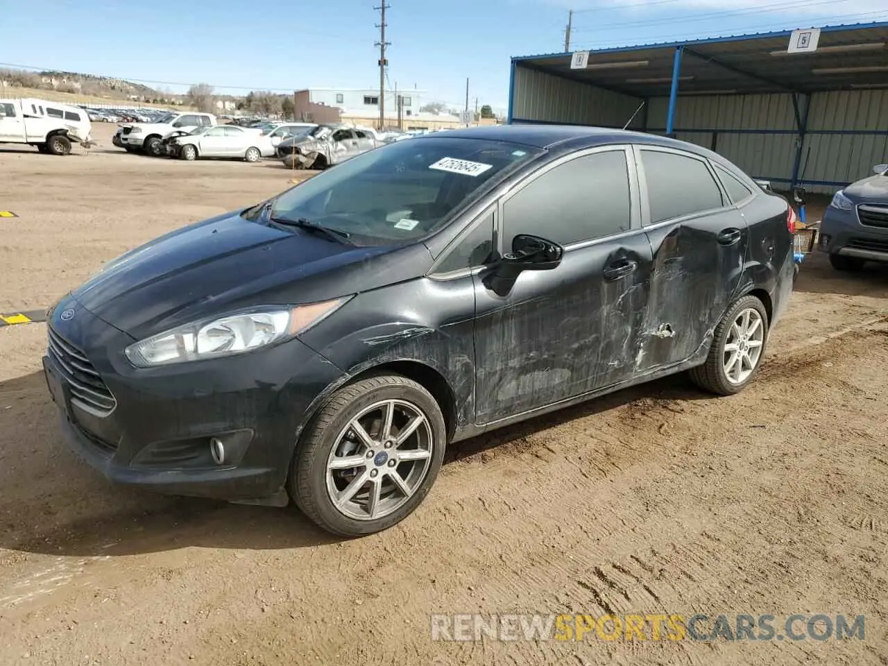 1 Photograph of a damaged car 3FADP4BJ5KM137371 FORD FIESTA 2019