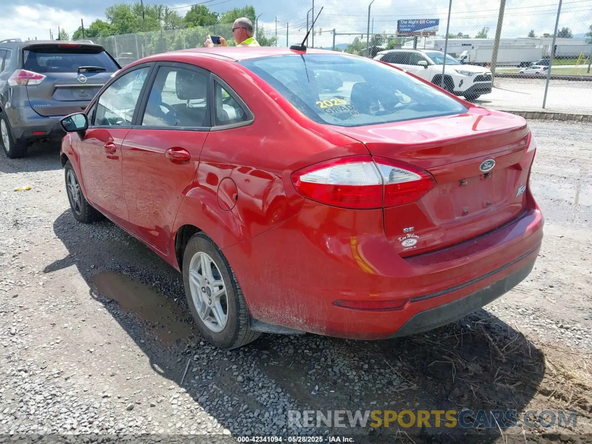 3 Photograph of a damaged car 3FADP4BJ5KM158740 FORD FIESTA 2019