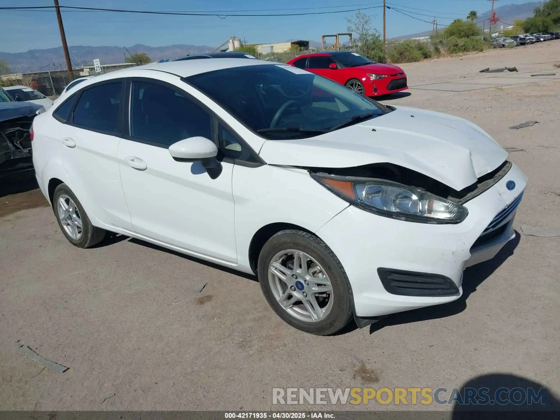 1 Photograph of a damaged car 3FADP4BJ6KM101771 FORD FIESTA 2019