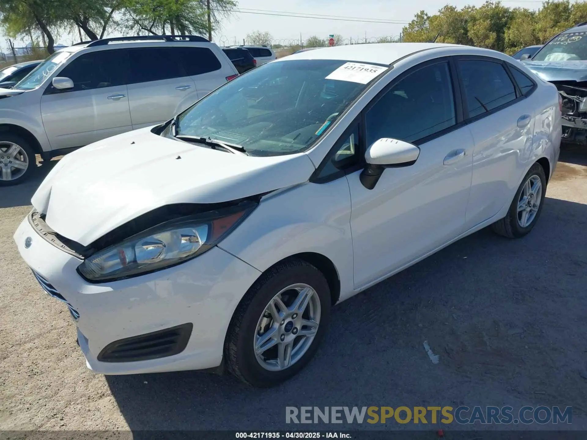 2 Photograph of a damaged car 3FADP4BJ6KM101771 FORD FIESTA 2019