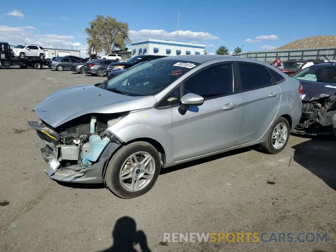1 Photograph of a damaged car 3FADP4BJ6KM111961 FORD FIESTA 2019