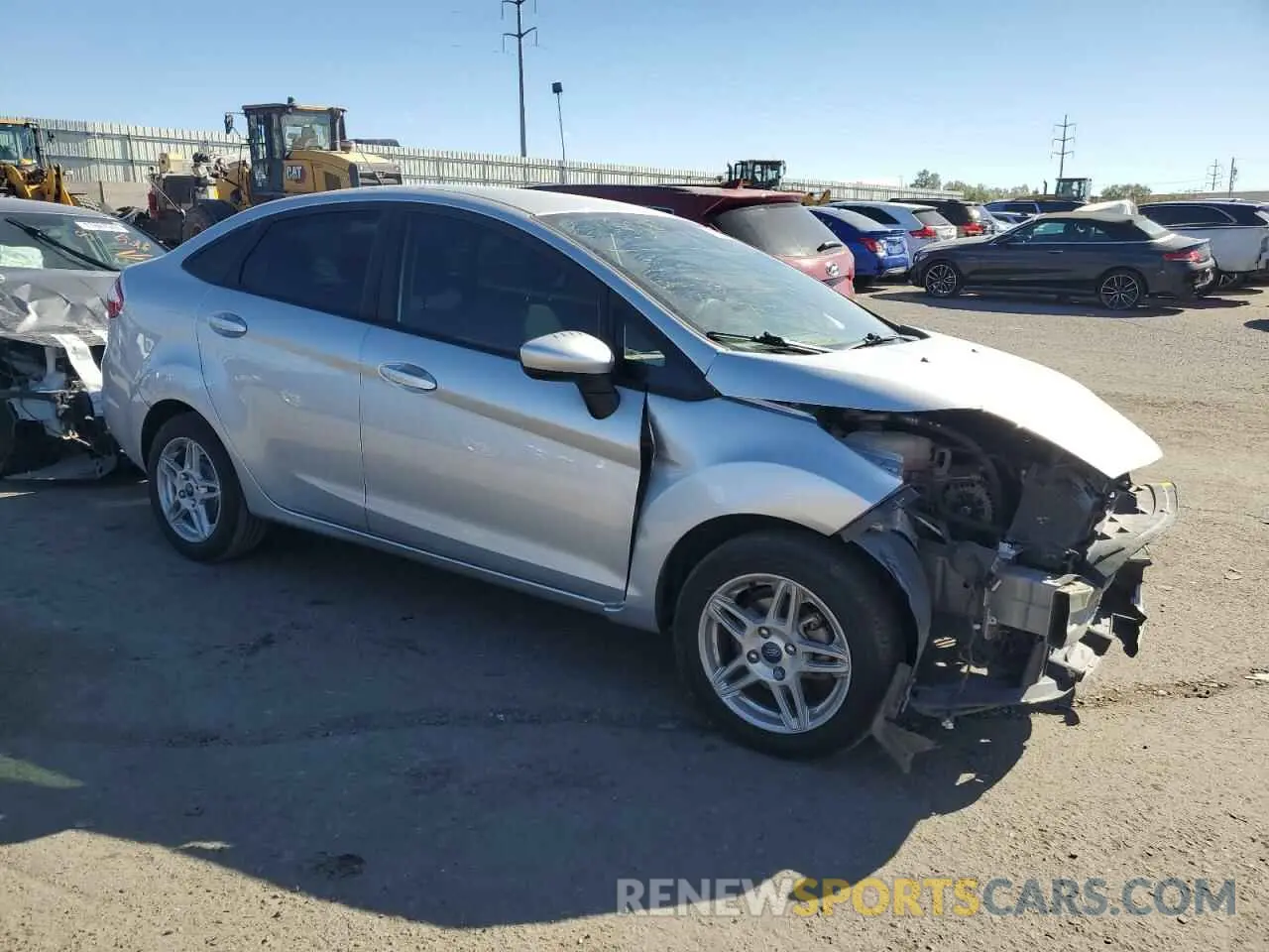 4 Photograph of a damaged car 3FADP4BJ6KM111961 FORD FIESTA 2019