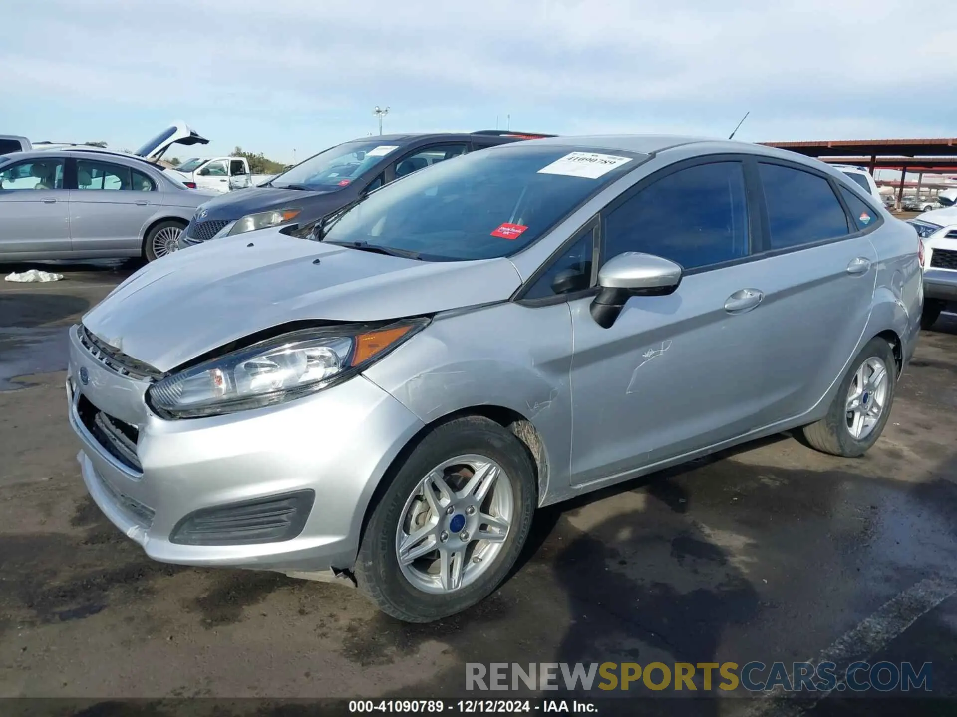 2 Photograph of a damaged car 3FADP4BJ6KM130347 FORD FIESTA 2019