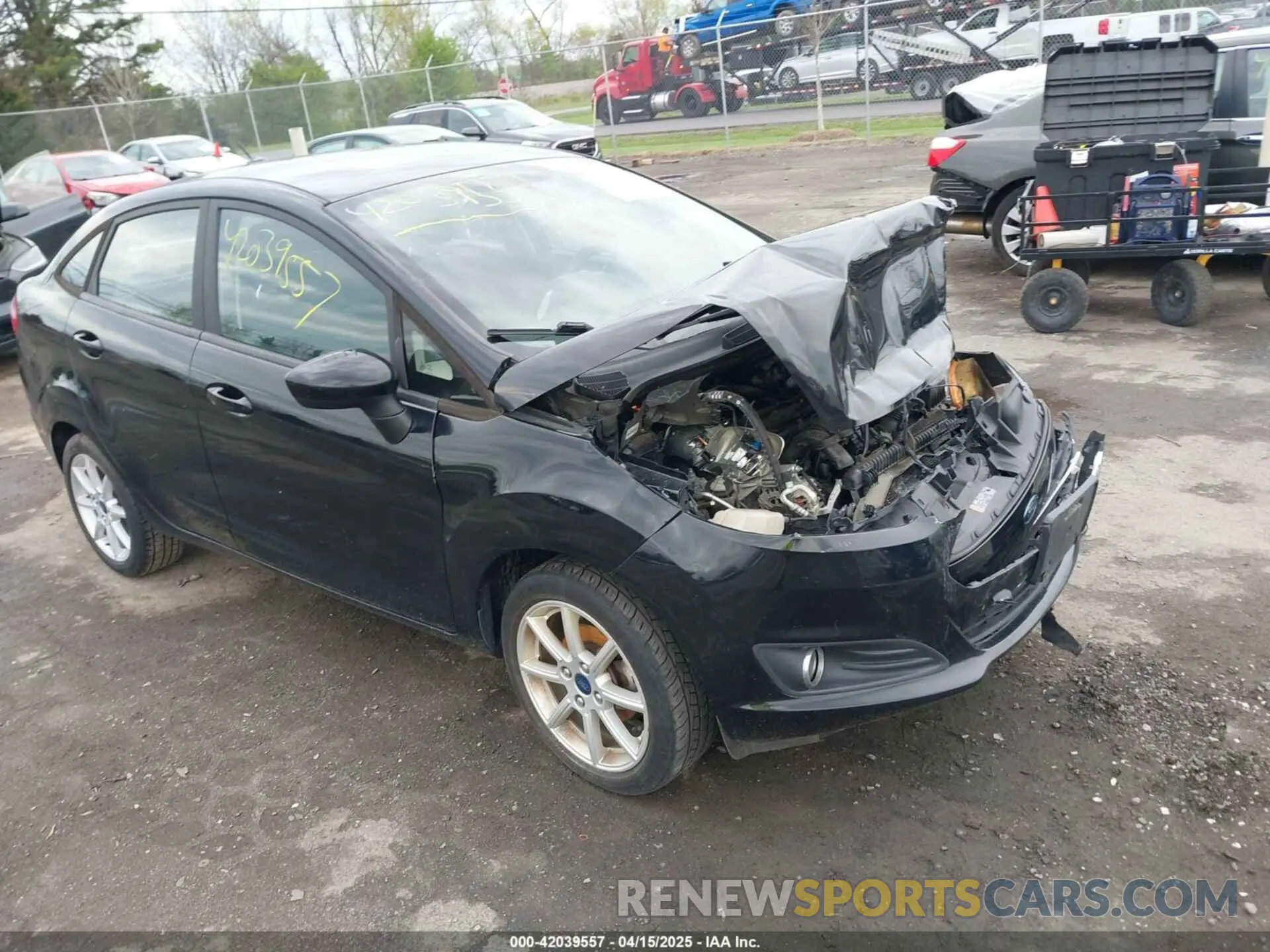 1 Photograph of a damaged car 3FADP4BJ7KM105246 FORD FIESTA 2019
