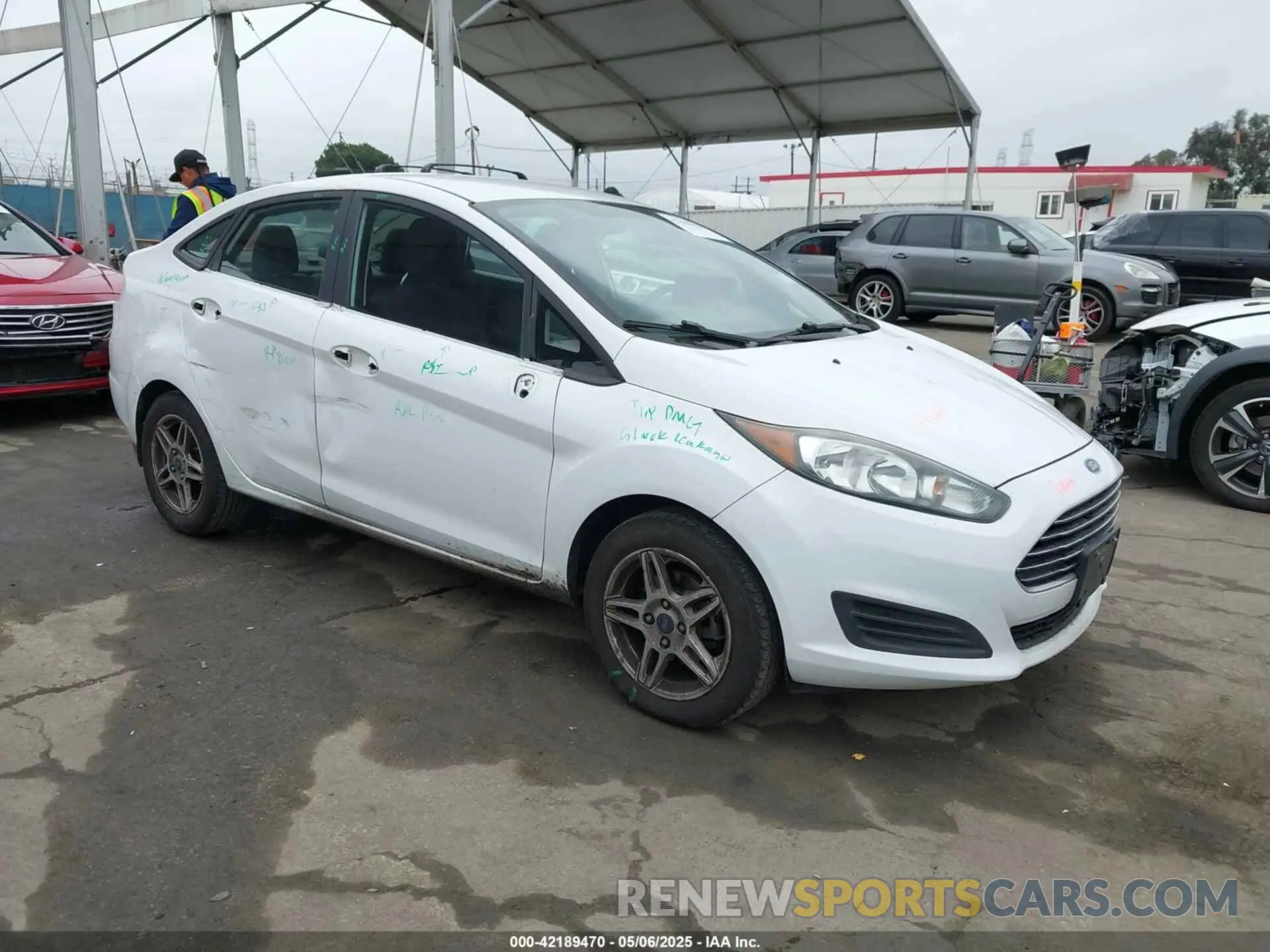 1 Photograph of a damaged car 3FADP4BJ7KM120264 FORD FIESTA 2019