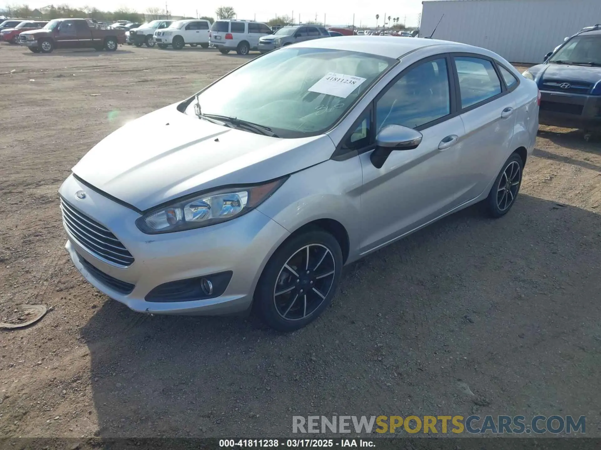 2 Photograph of a damaged car 3FADP4BJ7KM125030 FORD FIESTA 2019