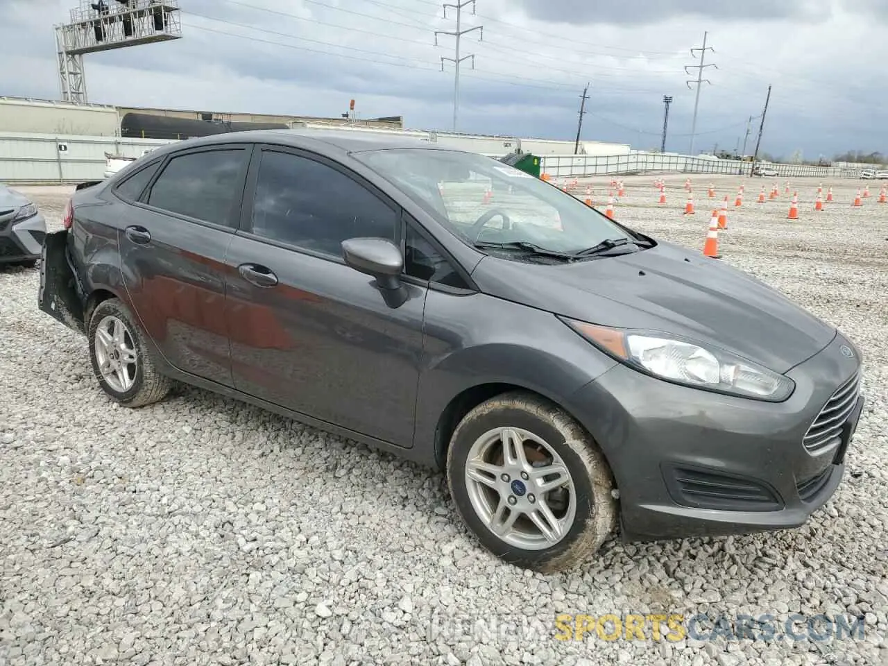 4 Photograph of a damaged car 3FADP4BJ7KM126887 FORD FIESTA 2019