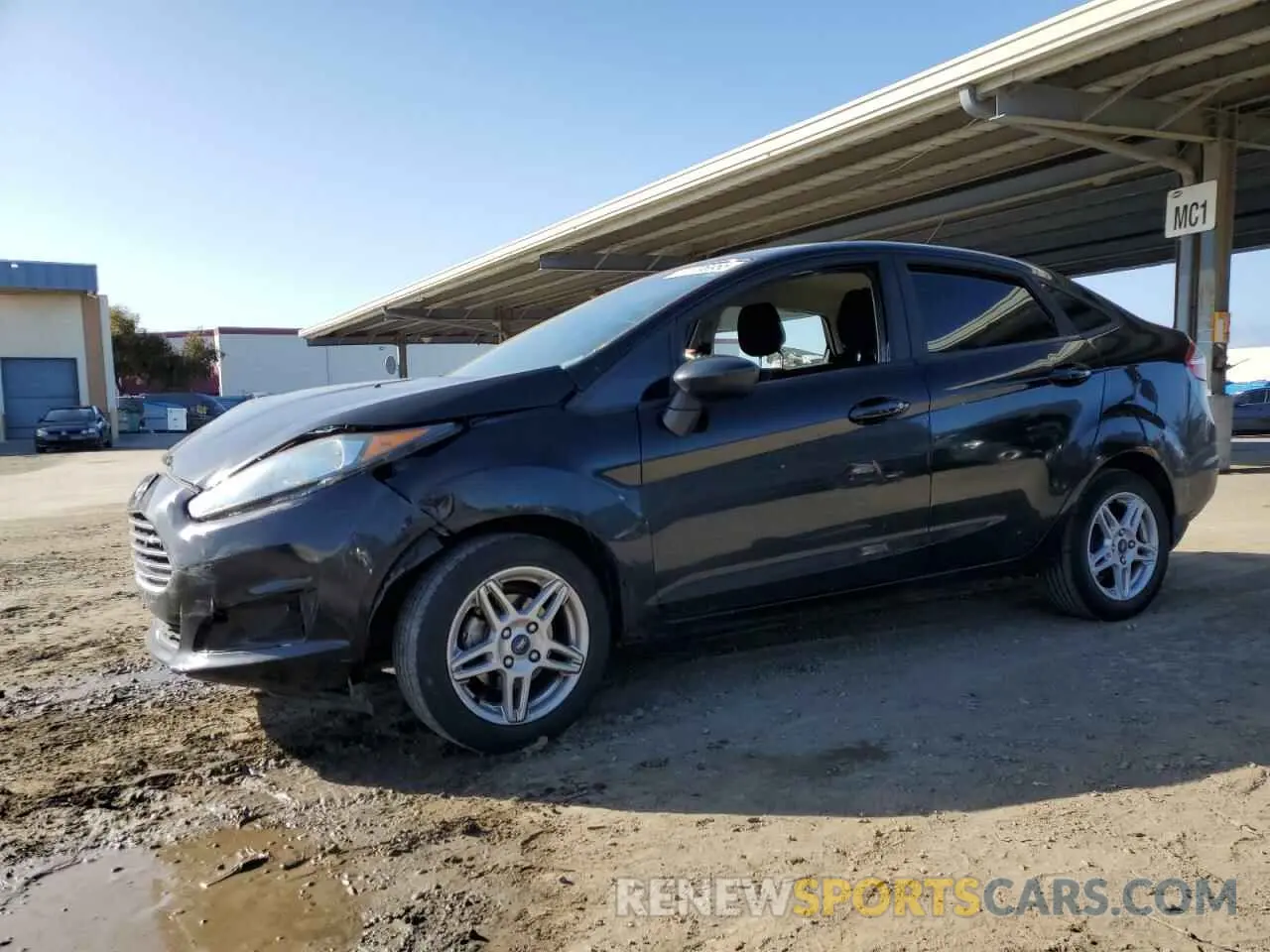 1 Photograph of a damaged car 3FADP4BJ7KM137873 FORD FIESTA 2019