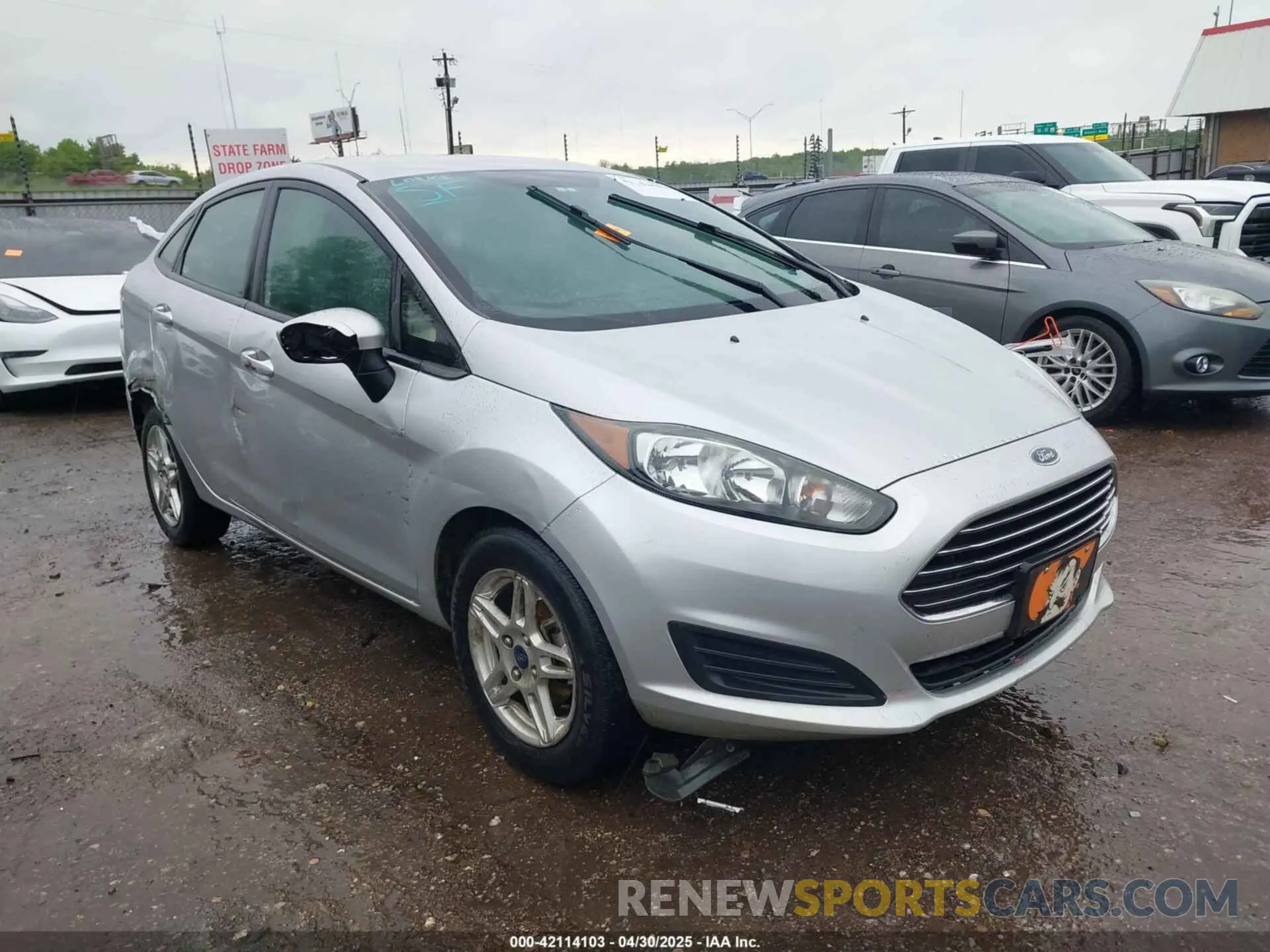 1 Photograph of a damaged car 3FADP4BJ7KM138389 FORD FIESTA 2019