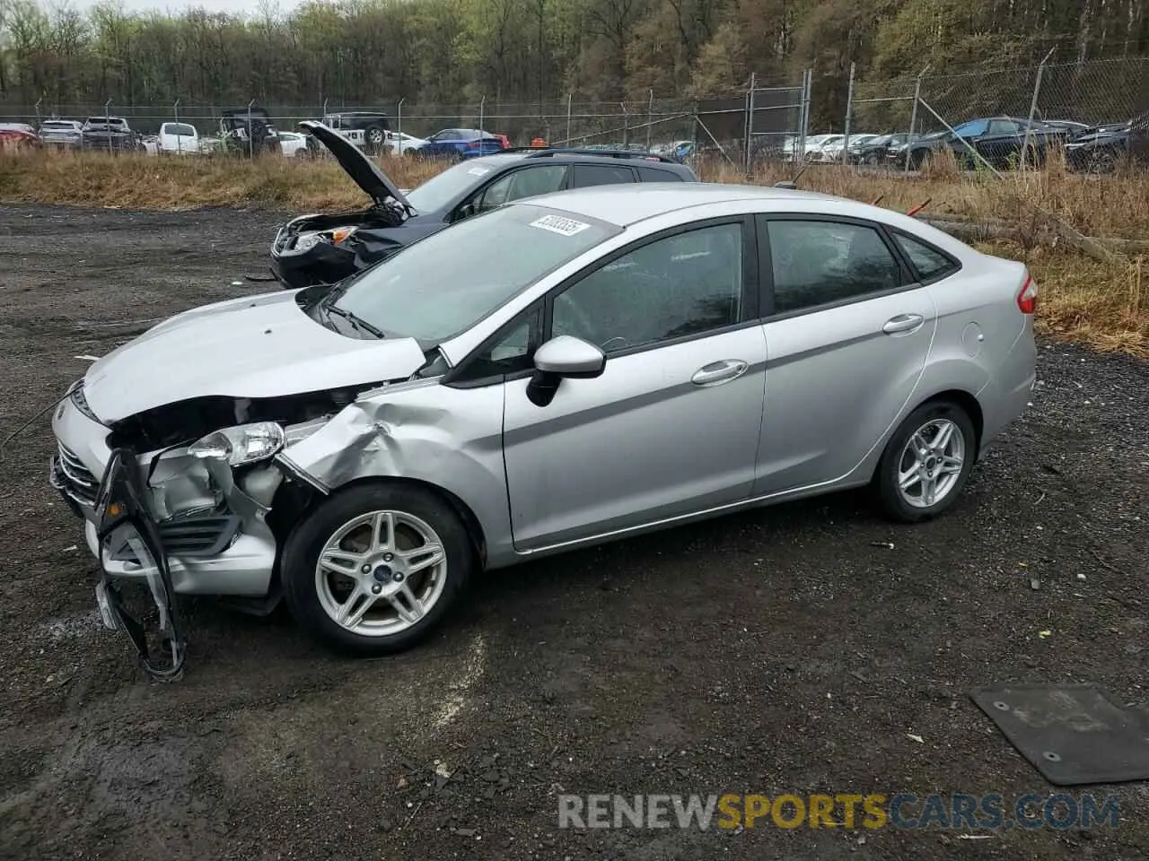 1 Photograph of a damaged car 3FADP4BJ7KM143818 FORD FIESTA 2019