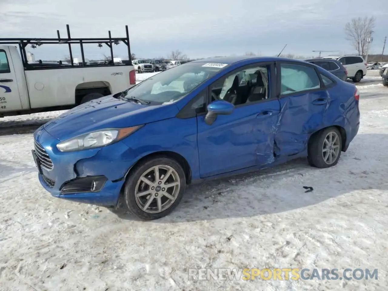 1 Photograph of a damaged car 3FADP4BJ7KM148162 FORD FIESTA 2019