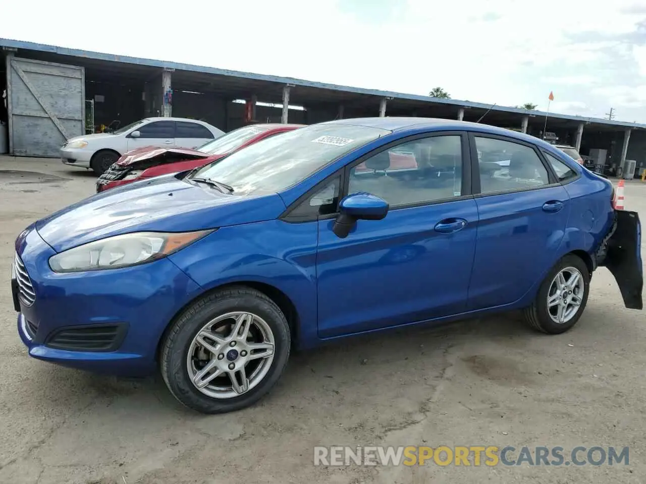 1 Photograph of a damaged car 3FADP4BJ7KM156150 FORD FIESTA 2019