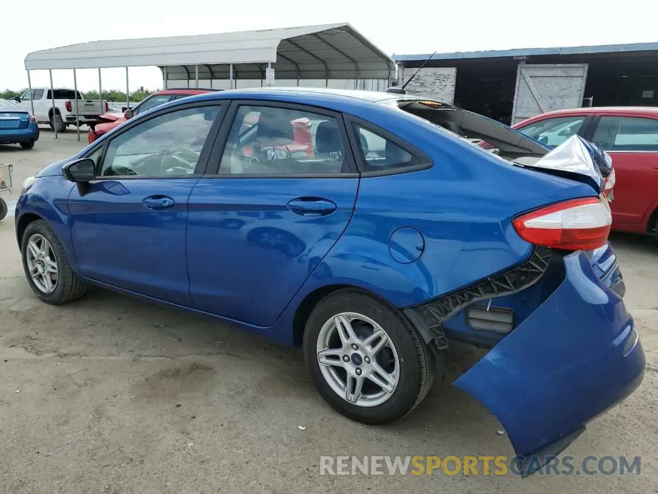2 Photograph of a damaged car 3FADP4BJ7KM156150 FORD FIESTA 2019